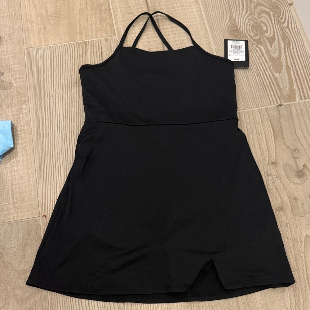 art class Black Girls' Halter Skater Dress